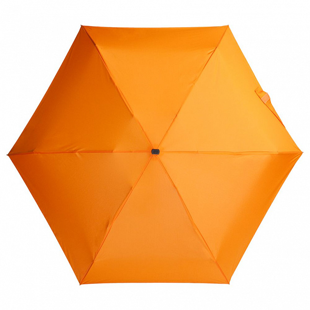 Зонт складной Unit Five, оранжевый с логотипом в Санкт-Петербурге заказать по выгодной цене в кибермаркете AvroraStore