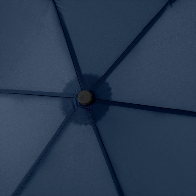 Зонт складной Zero 99, синий с логотипом в Санкт-Петербурге заказать по выгодной цене в кибермаркете AvroraStore