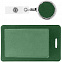 Чехол для пропуска с ретрактором Devon, темно -зеленый с логотипом в Санкт-Петербурге заказать по выгодной цене в кибермаркете AvroraStore