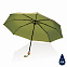 Автоматический зонт Impact из RPET AWARE™ с бамбуковой рукояткой, d94 см с логотипом в Санкт-Петербурге заказать по выгодной цене в кибермаркете AvroraStore