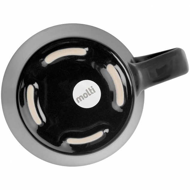Кружка Modern Bell Classic, глянцевая, черная с логотипом в Санкт-Петербурге заказать по выгодной цене в кибермаркете AvroraStore