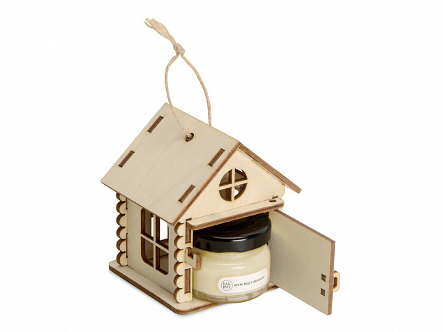 Подарочный набор Крем-мед в домике, крем-мед с ванилью 35 г с логотипом в Санкт-Петербурге заказать по выгодной цене в кибермаркете AvroraStore