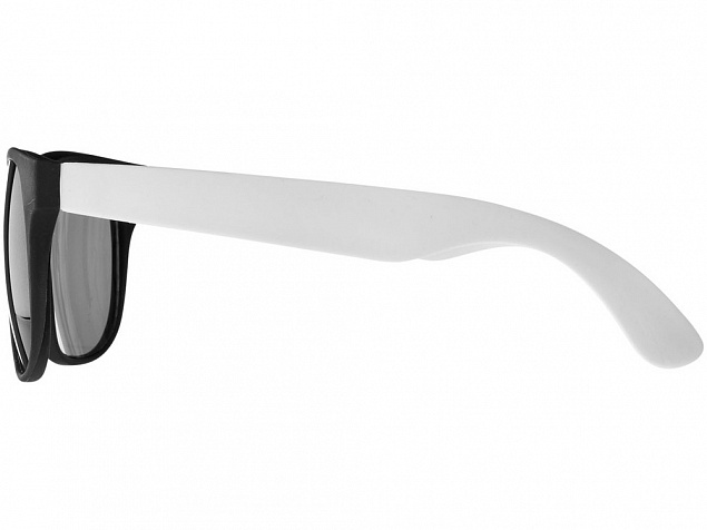 Очки солнцезащитные Retro, белый с логотипом в Санкт-Петербурге заказать по выгодной цене в кибермаркете AvroraStore