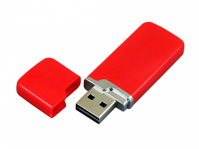 USB 2.0- флешка на 8 Гб с оригинальным колпачком с логотипом в Санкт-Петербурге заказать по выгодной цене в кибермаркете AvroraStore