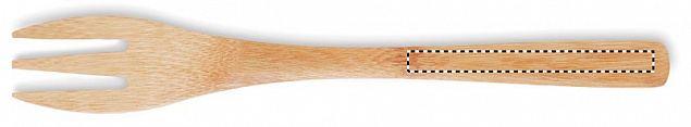 Набор приборов бамбук с логотипом в Санкт-Петербурге заказать по выгодной цене в кибермаркете AvroraStore