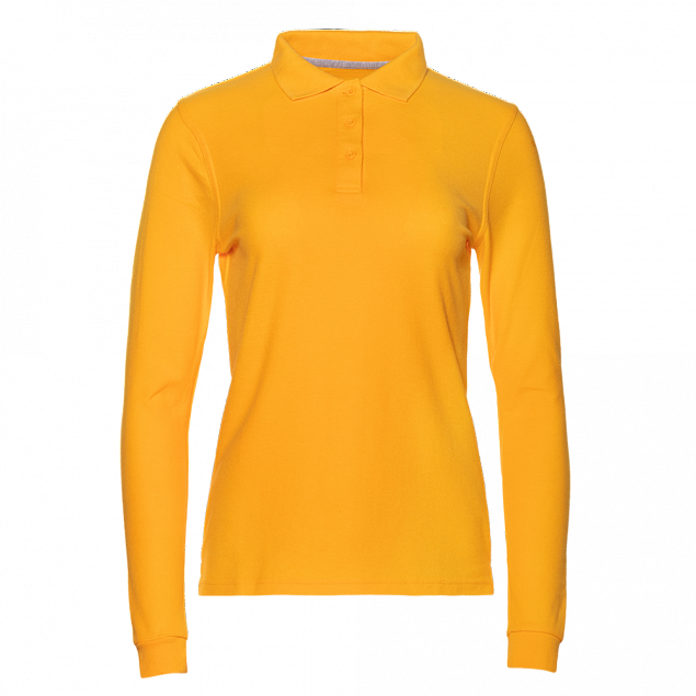 Рубашка поло Рубашка женская 04SW Жёлтый с логотипом в Санкт-Петербурге заказать по выгодной цене в кибермаркете AvroraStore