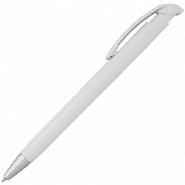Ручка шариковая Bonita, белая с логотипом в Санкт-Петербурге заказать по выгодной цене в кибермаркете AvroraStore