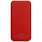 Внешний аккумулятор Uniscend All Day Compact 10 000 мАч, красный с логотипом в Санкт-Петербурге заказать по выгодной цене в кибермаркете AvroraStore