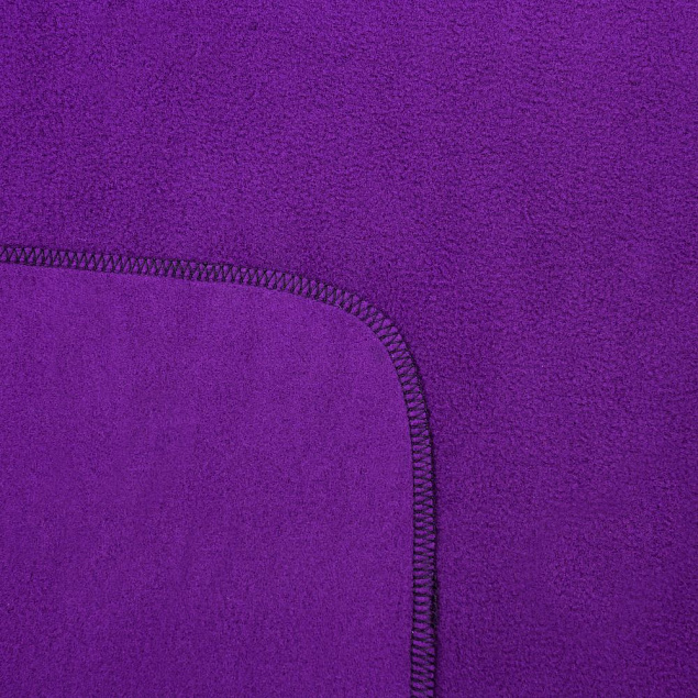 Флисовый плед Warm&Peace, фиолетовый с логотипом в Санкт-Петербурге заказать по выгодной цене в кибермаркете AvroraStore