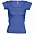 Футболка женская MELROSE 150 с глубоким вырезом, ярко-синяя (royal) с логотипом в Санкт-Петербурге заказать по выгодной цене в кибермаркете AvroraStore