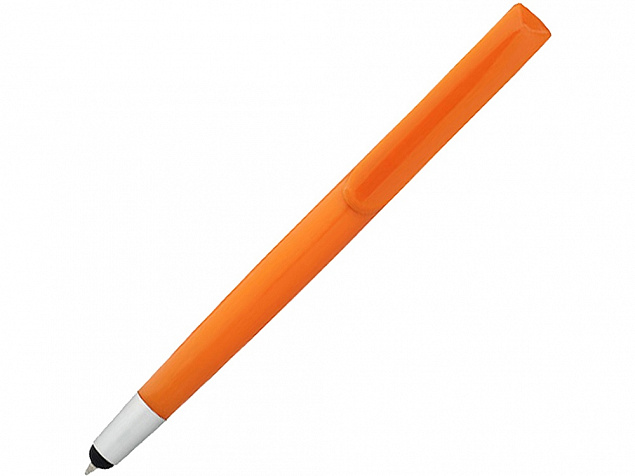Ручка-стилус шариковая Rio, оранжевый с логотипом в Санкт-Петербурге заказать по выгодной цене в кибермаркете AvroraStore