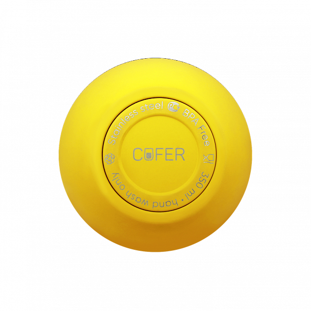 Кофер софт-тач CO12s (желтый) с логотипом в Санкт-Петербурге заказать по выгодной цене в кибермаркете AvroraStore
