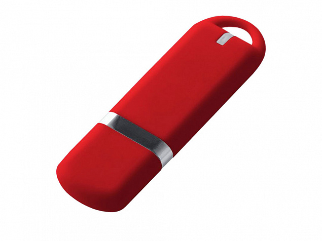 USB 2.0- флешка на 32 Гб, soft-touch с логотипом в Санкт-Петербурге заказать по выгодной цене в кибермаркете AvroraStore