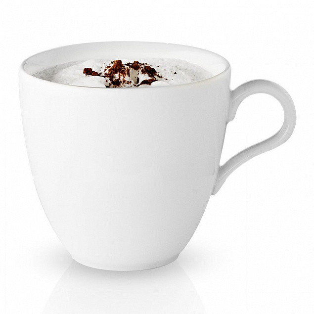 Чашка для капучино Legio, белая с логотипом в Санкт-Петербурге заказать по выгодной цене в кибермаркете AvroraStore