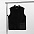 Жилет унисекс Oblako, черный с логотипом в Санкт-Петербурге заказать по выгодной цене в кибермаркете AvroraStore