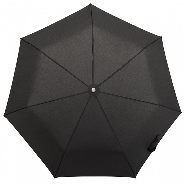 Складной зонт TAKE IT DUO, черный с логотипом в Санкт-Петербурге заказать по выгодной цене в кибермаркете AvroraStore