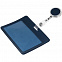 Чехол для карточки с ретрактором Devon, синий с логотипом в Санкт-Петербурге заказать по выгодной цене в кибермаркете AvroraStore