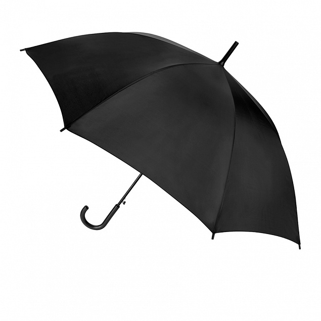 Зонт-трость Stenly Promo - Черный AA с логотипом в Санкт-Петербурге заказать по выгодной цене в кибермаркете AvroraStore