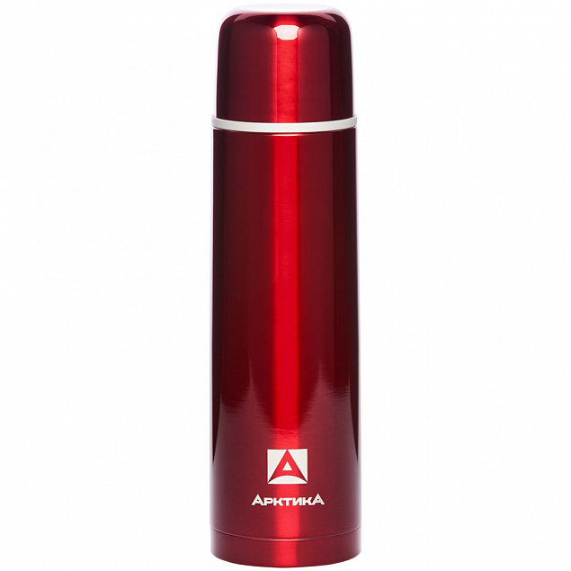 Термос «Арктика Color 1000», красный с логотипом в Санкт-Петербурге заказать по выгодной цене в кибермаркете AvroraStore