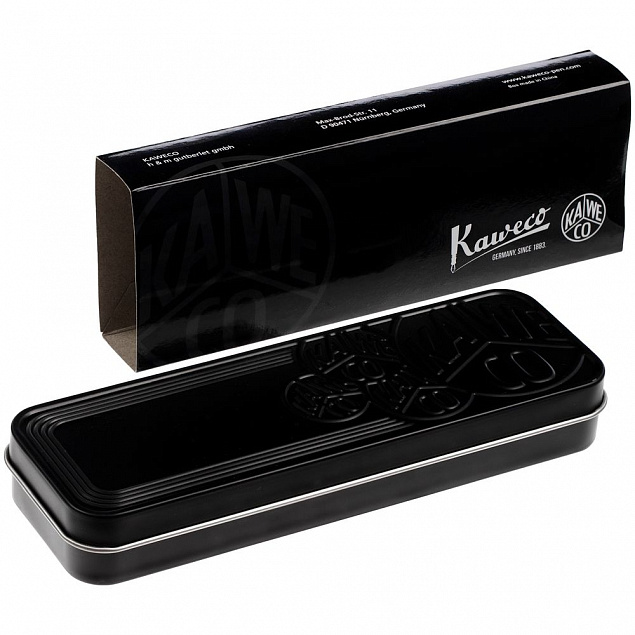 Футляр для ручек Kaweco, черный с логотипом в Санкт-Петербурге заказать по выгодной цене в кибермаркете AvroraStore