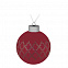 Елочный шар King, 8 см, красный с логотипом в Санкт-Петербурге заказать по выгодной цене в кибермаркете AvroraStore