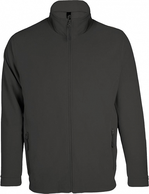 Куртка мужская Nova Men 200, темно-серая с логотипом в Санкт-Петербурге заказать по выгодной цене в кибермаркете AvroraStore