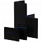 Картхолдер Multimo, черный с синим с логотипом в Санкт-Петербурге заказать по выгодной цене в кибермаркете AvroraStore