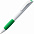 Ручка шариковая Grip, белая с зеленым с логотипом в Санкт-Петербурге заказать по выгодной цене в кибермаркете AvroraStore