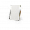 Набор GLICUN: блокнот B6 и ручка, рециклированный картон/пластик с пшеничным волокном, бежевый с логотипом в Санкт-Петербурге заказать по выгодной цене в кибермаркете AvroraStore