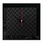 Часы настенные стеклянные Hard Work Black с логотипом в Санкт-Петербурге заказать по выгодной цене в кибермаркете AvroraStore