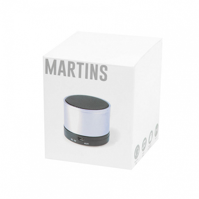 Портативная bluetooth-колонка "Martins" с логотипом в Санкт-Петербурге заказать по выгодной цене в кибермаркете AvroraStore