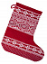 Новогодний носок «Скандик», красный с логотипом в Санкт-Петербурге заказать по выгодной цене в кибермаркете AvroraStore