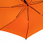 Зонт-трость Undercolor с цветными спицами, оранжевый с логотипом в Санкт-Петербурге заказать по выгодной цене в кибермаркете AvroraStore