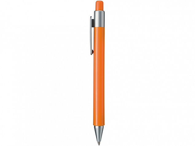 Ручка шариковая Athens черные чернила, оранжевый с логотипом в Санкт-Петербурге заказать по выгодной цене в кибермаркете AvroraStore