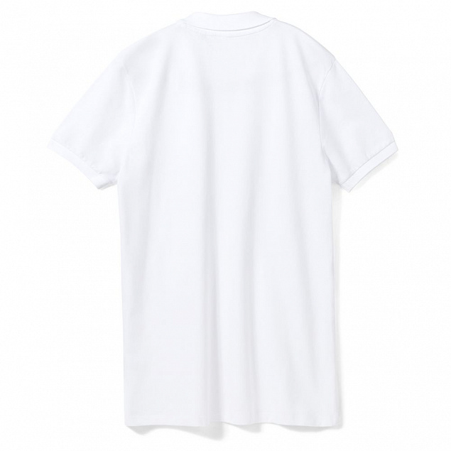 Рубашка поло мужская PHOENIX MEN, белая с логотипом в Санкт-Петербурге заказать по выгодной цене в кибермаркете AvroraStore
