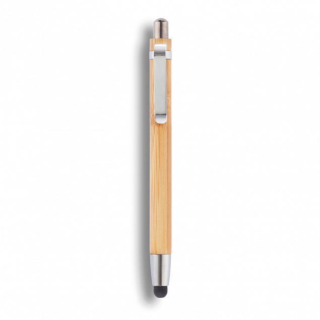 Ручка-стилус из бамбука с логотипом в Санкт-Петербурге заказать по выгодной цене в кибермаркете AvroraStore