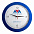 Часы настенные Vivid large, синие с логотипом в Санкт-Петербурге заказать по выгодной цене в кибермаркете AvroraStore