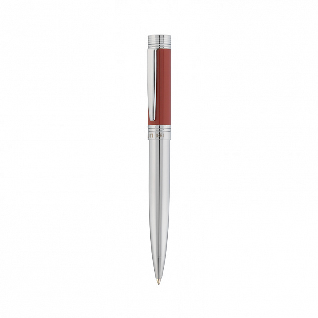 Ручка шариковая Zoom Red с логотипом в Санкт-Петербурге заказать по выгодной цене в кибермаркете AvroraStore