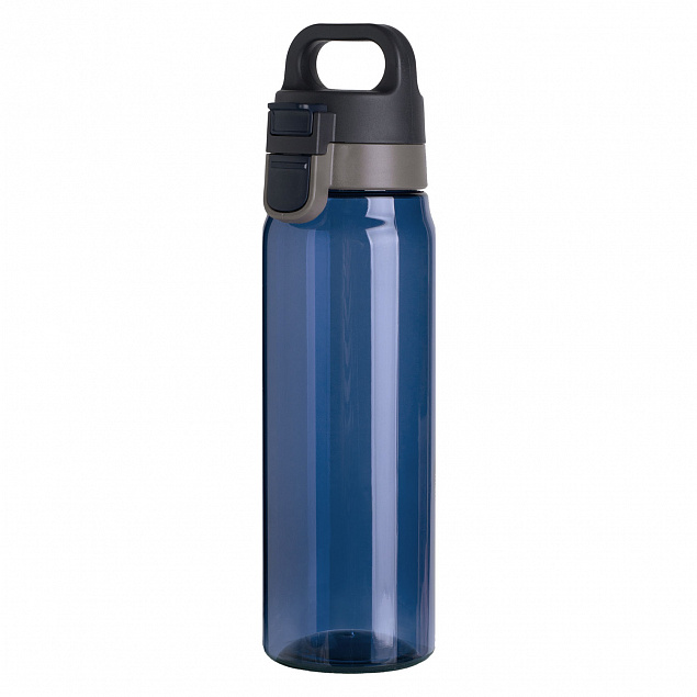 Спортивная бутылка для воды, Aqua, 830 ml, синяя с логотипом в Санкт-Петербурге заказать по выгодной цене в кибермаркете AvroraStore