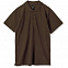 Рубашка поло мужская SUMMER 170, темно-коричневая (шоколад) с логотипом в Санкт-Петербурге заказать по выгодной цене в кибермаркете AvroraStore