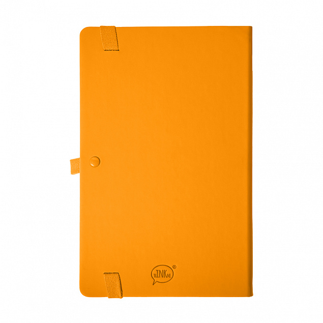 Бизнес-блокнот А5 FLIPPY, оранжевый, твердая обложка, в линейку с логотипом в Санкт-Петербурге заказать по выгодной цене в кибермаркете AvroraStore