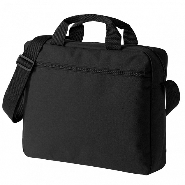 Конференц-сумка Member, черная с логотипом в Санкт-Петербурге заказать по выгодной цене в кибермаркете AvroraStore