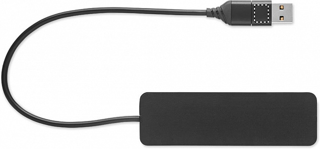 USB-C 4-портовый USB-концентрат с логотипом в Санкт-Петербурге заказать по выгодной цене в кибермаркете AvroraStore