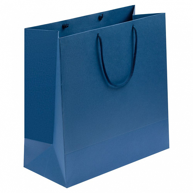 Пакет Porta, большой, синий с логотипом в Санкт-Петербурге заказать по выгодной цене в кибермаркете AvroraStore