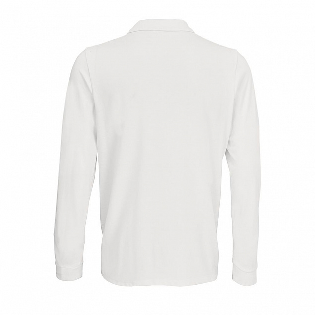 Рубашка поло с длинным рукавом Prime LSL, белая с логотипом в Санкт-Петербурге заказать по выгодной цене в кибермаркете AvroraStore