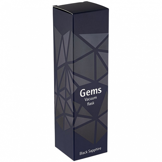 Термос Gems Black Sapphire, черный сапфир с логотипом в Санкт-Петербурге заказать по выгодной цене в кибермаркете AvroraStore