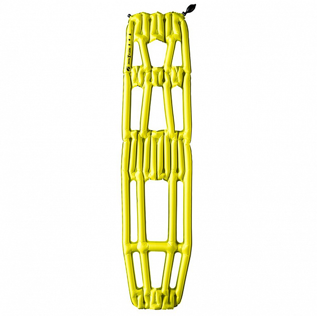 Надувной коврик Inertia X Frame, желтый с логотипом в Санкт-Петербурге заказать по выгодной цене в кибермаркете AvroraStore