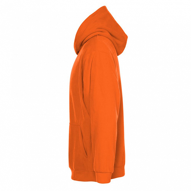 Худи флисовое унисекс Manakin, оранжевое с логотипом в Санкт-Петербурге заказать по выгодной цене в кибермаркете AvroraStore