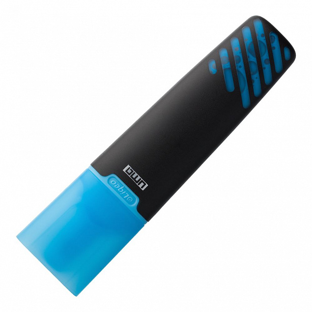 Маркер текстовый Liqeo, голубой с логотипом в Санкт-Петербурге заказать по выгодной цене в кибермаркете AvroraStore