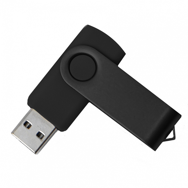 USB flash-карта DOT (8Гб), черный, 5,8х2х1,1см, пластик, металл с логотипом в Санкт-Петербурге заказать по выгодной цене в кибермаркете AvroraStore